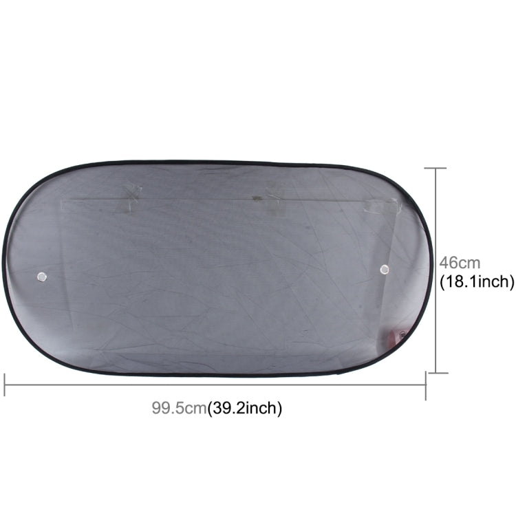 กระจกรถยนต์แบบพับได้สำหรับบล็อกหลังรังสียูวีพร้อมถ้วยดูด, Foldable Shade