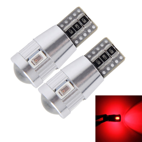 2 PCS T10 3W 6 ไฟ LED SMD-5630 ปราศจากข้อผิดพลาดหลอดไฟ Canbus รถ Clearance, DC 12V, 6 SMD-5630 LEDs
