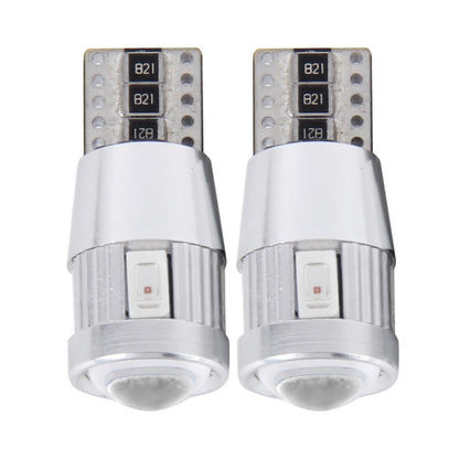 2 PCS T10 3W 6 ไฟ LED SMD-5630 ปราศจากข้อผิดพลาดหลอดไฟ Canbus รถ Clearance, DC 12V, 6 SMD-5630 LEDs