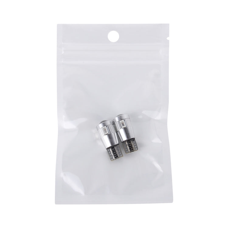 2 PCS T10 3W 6 ไฟ LED SMD-5630 ปราศจากข้อผิดพลาดหลอดไฟ Canbus รถ Clearance, DC 12V, 6 SMD-5630 LEDs