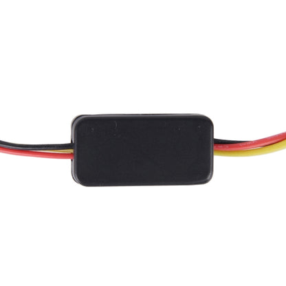 2 ชิ้น 2.5 นิ้ว 3 วัตต์แสงสีขาว + แสงสีเหลืองรถนางฟ้าตาแสง, DC 12V ความยาวสายเคเบิล: 50 ซม., 2.5inch