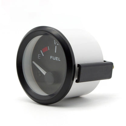 52mm 12V Universal รถ มาตรวัดระดับน้ำมันเชื้อเพลิงดัดแปลงพร้อมน้ำมันลอย, Fuel Level Gauge