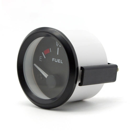 52mm 12V Universal รถ มาตรวัดระดับน้ำมันเชื้อเพลิงดัดแปลงพร้อมน้ำมันลอย, Fuel Level Gauge