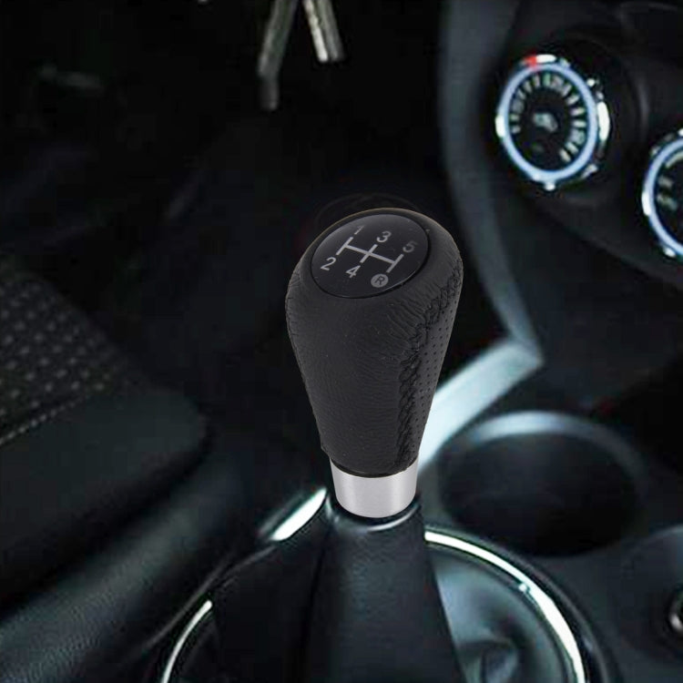 Universal 5-Speed Manual Shift Knobเกียร์ธรรมดาShift Knob Stick Head Fitสำหรับรถทั้งหมด