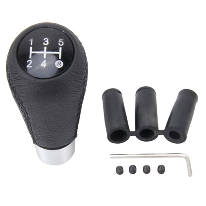 Universal 5-Speed Manual Shift Knobเกียร์ธรรมดาShift Knob Stick Head Fitสำหรับรถทั้งหมด