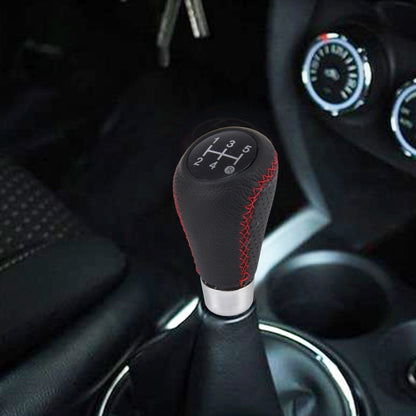 Universal 5-Speed Manual Shift Knobเกียร์ธรรมดาShift Knob Stick Head Fitสำหรับรถทั้งหมด
