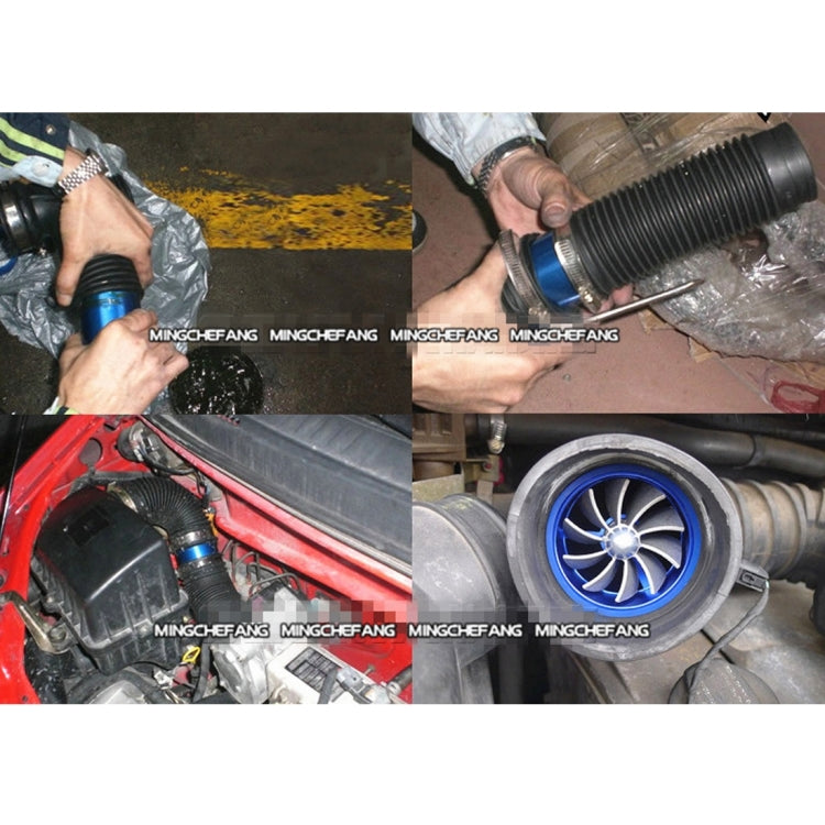 รถสแตนเลส Universal Supercharger F1-Z ด้านข้าง Turbine Air Intake การใช้ Saver Turbo Turboing Charger ชุดพัดลมชุด, Single Side