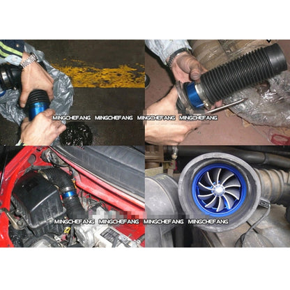 รถสแตนเลส Universal Supercharger F1-Z ด้านข้าง Turbine Air Intake การใช้ Saver Turbo Turboing Charger ชุดพัดลมชุด, Single Side