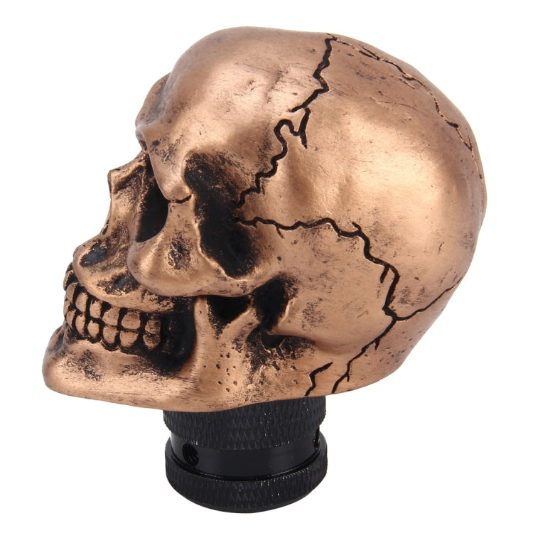 Universal Skull Head Shape เรซิ่น ABS Manual หรือเกียร์อัตโนมัติ Shift Knob Fit สำหรับรถทุกคัน, Gear Shift Knob 9