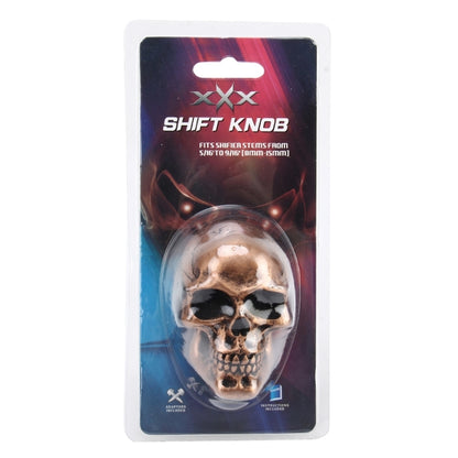 Universal Skull Head Shape เรซิ่น ABS Manual หรือเกียร์อัตโนมัติ Shift Knob Fit สำหรับรถทุกคัน, Gear Shift Knob 9