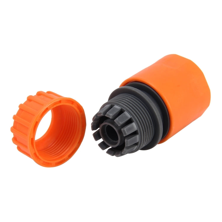 ตัวเชื่อมต่อท่อเครื่องมือทำสวน Quick Connectors ซ่อมแซมอะแดปเตอร์รั่วที่เสียหายสวนน้ำชลประทาน 1/2 นิ้วตัวเชื่อมต่อข้อต่อสวนชลประทานรดน้ำปืนตรง, การจัดส่งสีแบบสุ่ม, For 1/2 inch Water Pipes