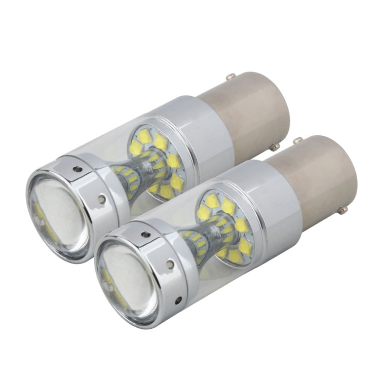 2 ชิ้น 1157/BAY15D 60 วัตต์ไฟเบรกรถยนต์อัตโนมัติพร้อมหลอดไฟ CREE XB-D 12 ดวง, DC 12V, 1157