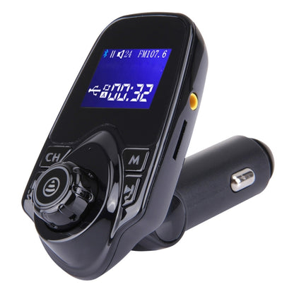 T11 เครื่องส่งสัญญาณ FM Bluetooth เครื่องเล่น MP3 ในรถยนต์พร้อมจอแสดงผล LED รองรับการชาร์จ USB คู่และแฮนด์ฟรีและการ์ด TF และฟังก์ชั่นเล่นเพลงดิสก์ U, T11