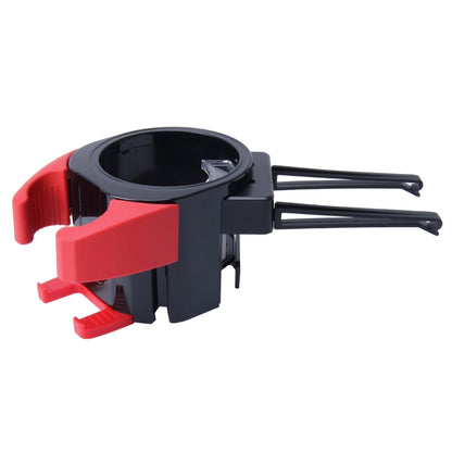 SHUNWEI SD-1027 รถอัตโนมัติอเนกประสงค์ ABS ระบายอากาศที่วางเครื่องดื่มขวดที่วางแก้วที่วางโทรศัพท์ที่วางมือถือ, SD-1027(Red)