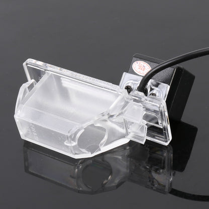 656x492 พิกเซลที่มีประสิทธิภาพ HD กันน้ำ 4 LED Night Vision มุมกว้างรถมองหลังสำรองกล้องถอยหลังสำหรับนิสสันตระเวน 2017-2018 / เตะ 2017-2018, For Nissan Patrol 2017-2018 / Kicks 2017-2018