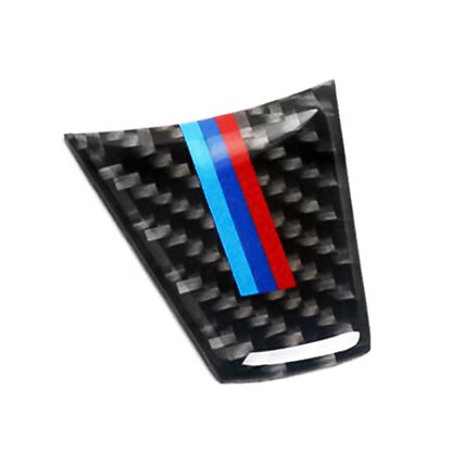 สติ๊กเกอร์ตกแต่งพวงมาลัยคาร์บอนไฟเบอร์รถยนต์สำหรับ BMW E90 / E92, Steering Wheel Decorative Sticker B