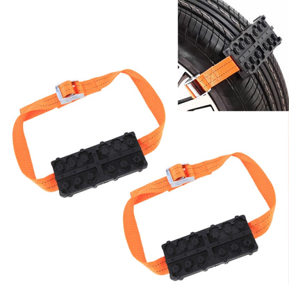 2 ชิ้น Universal รถหิมะโซ่โคลนยาง Traction Mat ล้อลื่นแทร็ก Auto ฤดูหนาวแผนที่ Turnaround เครื่องมือ anti Slip Grip Tracks, Anti Slip Grip Tracks