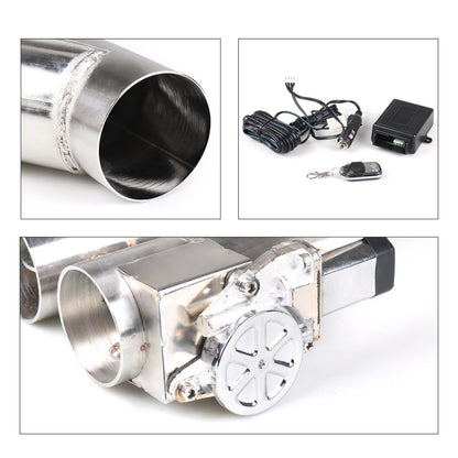 CNSPEED Y รูปร่าง 2 ใน 1 รถรีโมทคอนโทรลท่อวาล์วไอเสียไฟฟ้าขนาด: 3 นิ้ว, Size: 3 inch