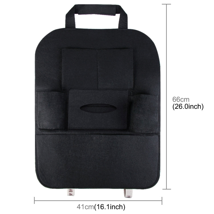 KANEED Auto Car Backseat Organizer Multi-Pocket กระเป๋าเดินทางสำหรับแว่นตากันแดดโทรศัพท์เนื้อเยื่อเครื่องดื่มเครื่องดื่มกระป๋อง, Storage Bag