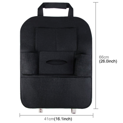 KANEED Auto Car Backseat Organizer Multi-Pocket กระเป๋าเดินทางสำหรับแว่นตากันแดดโทรศัพท์เนื้อเยื่อเครื่องดื่มเครื่องดื่มกระป๋อง, Storage Bag