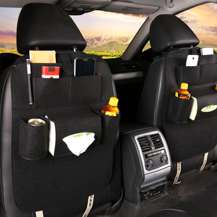 KANEED Auto Car Backseat Organizer Multi-Pocket กระเป๋าเดินทางสำหรับแว่นตากันแดดโทรศัพท์เนื้อเยื่อเครื่องดื่มเครื่องดื่มกระป๋อง, Storage Bag