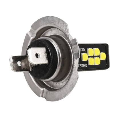 2 ชิ้น H7 DC9-16V / 3.5W / 6000K / 320LM ไฟตัดหมอกรถยนต์อัตโนมัติ 12LEDs โคมไฟ SMD-ZH3030 พร้อมกระแสไฟคงที่, H7