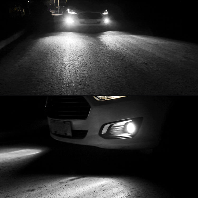 2 ชิ้น H7 DC9-16V / 3.5W / 6000K / 320LM ไฟตัดหมอกรถยนต์อัตโนมัติ 12LEDs โคมไฟ SMD-ZH3030 พร้อมกระแสไฟคงที่, H7