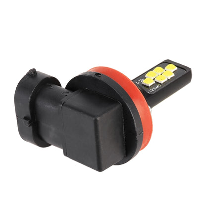 2 ชิ้น H11 DC9-16V / 3.5W / 6000K / 320LM ไฟตัดหมอกรถยนต์อัตโนมัติ 12LEDs หลอดไฟ SMD-ZH3030 พร้อมกระแสไฟคงที่, H11