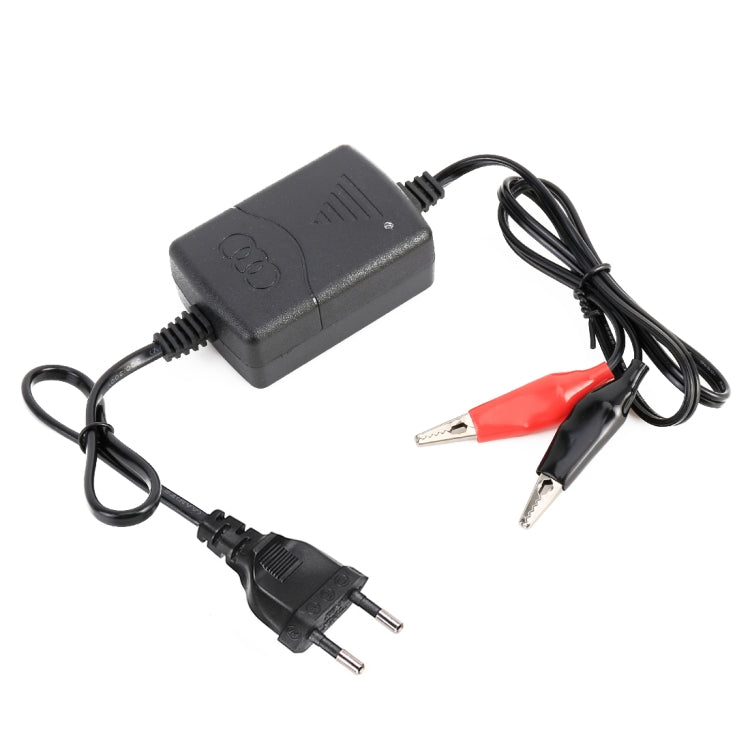 รถจักรยานยนต์ 12V อัจฉริยะอัตโนมัติแบตเตอรี่เครื่องชาร์จแบตเตอรี่อัจฉริยะปลั๊ก EU, EU Plug
