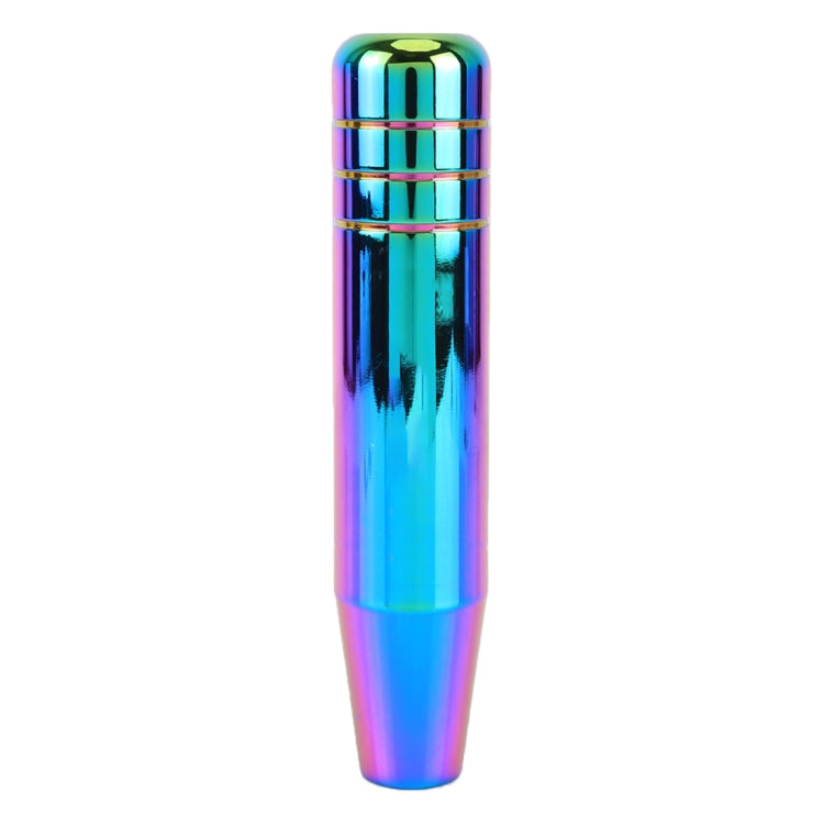 Universal สีสันแถบยาวรูปร่างเกียร์รถเกียร์ Shift Knob ดัดแปลง Shifter Lever Knob, ความยาว: 18 ซม, Length: 18cm (Colorful)