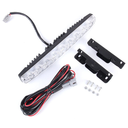 2 ชิ้น LD-008 5730-9SMD 15 วัตต์ 1500 LM 7000K แสงสีขาวไฟวิ่งกลางวัน DC 12V, White Light+15W 1500LM/7000K