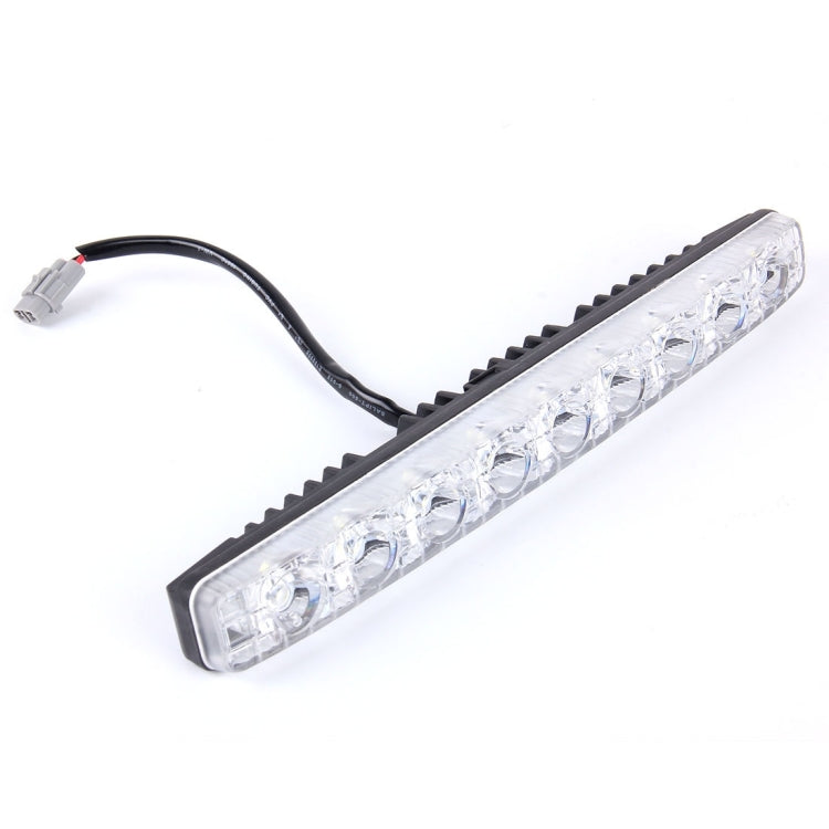 2 ชิ้น LD-008 5730-9SMD 15 วัตต์ 1500 LM 7000K แสงสีขาวไฟวิ่งกลางวัน DC 12V, White Light+15W 1500LM/7000K