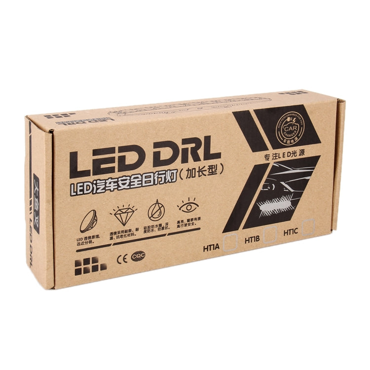 2 ชิ้น LD-008 5730-9SMD 15 วัตต์ 1500 LM 7000K แสงสีขาวไฟวิ่งกลางวัน DC 12V, White Light+15W 1500LM/7000K