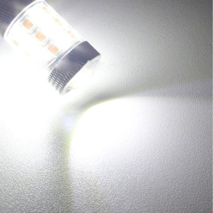 2 ชิ้น 1156/BA15S/BAU15S 10 วัตต์ 1000LM 6000K สีขาว + สีเหลืองแสง DRL และไฟเลี้ยวพร้อมหลอดไฟ LED SMD-5730 20 ดวง DC 12-24V, 1156 20 SMD-5730-LED Lamps