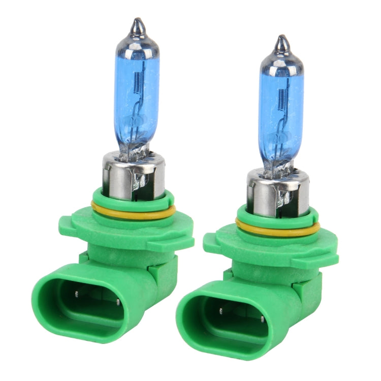 2 ชิ้น 9005 หลอดไฟฮาโลเจน 12V 100W 2400 LM 5000K แสงสีขาวอุ่น, 9005