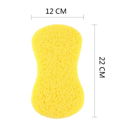 5 ชิ้นฟองน้ำทำความสะอาดในครัวเรือนฟองน้ำล้างรถสีเหลืองพร้อม Macropores, 5 PCS Macropores Cleaning Sponge