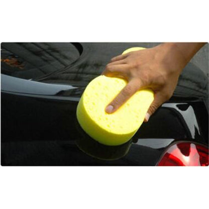 5 ชิ้นฟองน้ำทำความสะอาดในครัวเรือนฟองน้ำล้างรถสีเหลืองพร้อม Macropores, 5 PCS Macropores Cleaning Sponge