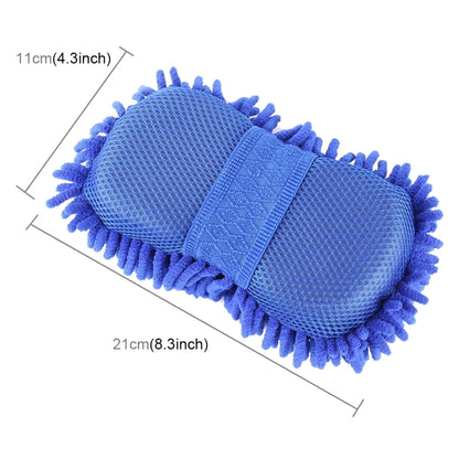 KANEED Ultrafine Fiber Chenille Anthozoan ถุงมือล้างรถอเนกประสงค์ Magic Car Brush (การจัดส่งสีแบบสุ่ม), Car Washing Gloves