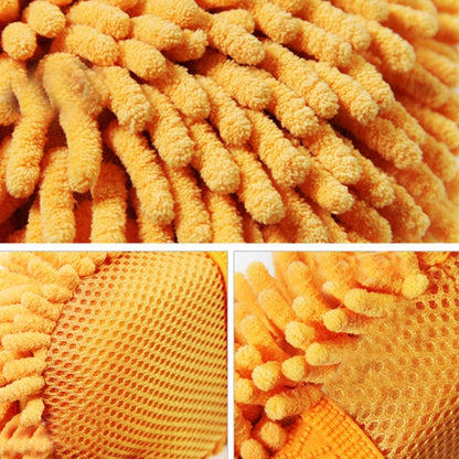 KANEED Ultrafine Fiber Chenille Anthozoan ถุงมือล้างรถอเนกประสงค์ Magic Car Brush (การจัดส่งสีแบบสุ่ม), Car Washing Gloves
