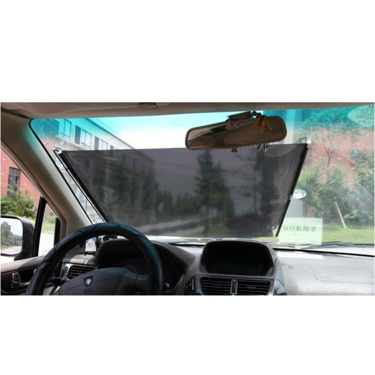 ม่านบังแดดรถยนต์แบบพับได้ ขนาด 125 x 58ซม, 125 x 50cm Foldable Car Insulation Curtain