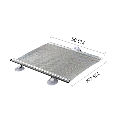 ม่านบังแดดรถยนต์แบบพับได้ ขนาด 125 x 58ซม, 125 x 50cm Foldable Car Insulation Curtain