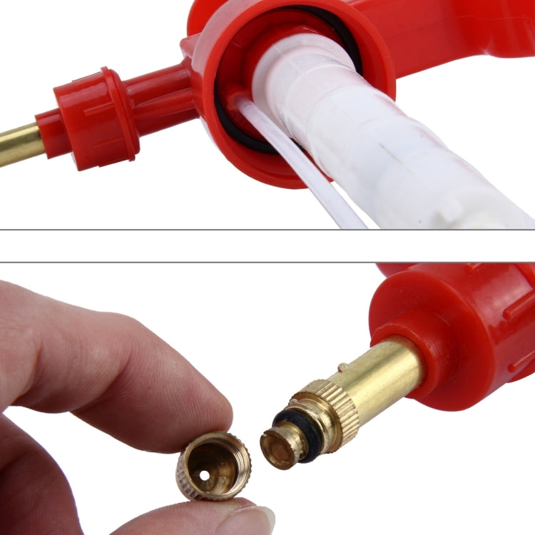 KANEED 1.5L ทนต่อการกัดกร่อนมือความดันปั๊มมือความดัน Sprayer น้ำขวดสำหรับล้างรถและสวน, Sprayer Water Bottle