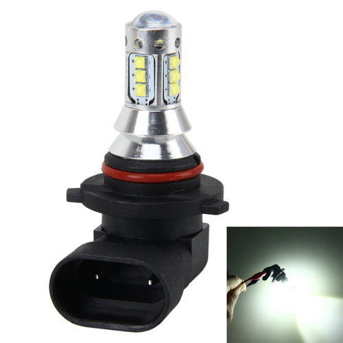 9006 50W 500 LM 6000K ไฟตัดหมอกรถยนต์พร้อมหลอดไฟ CREE 16 ดวง DC 12V-24V, 9006