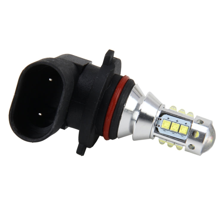 9006 50W 500 LM 6000K ไฟตัดหมอกรถยนต์พร้อมหลอดไฟ CREE 16 ดวง DC 12V-24V, 9006
