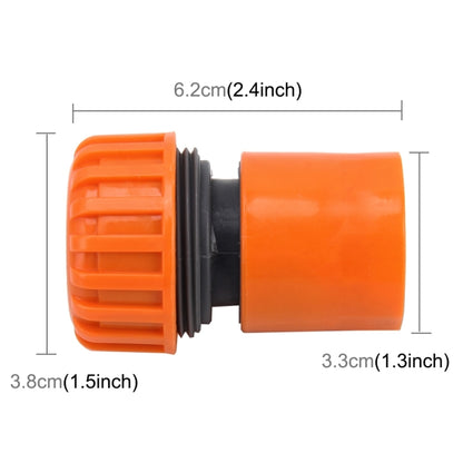 ตัวเชื่อมต่อท่อเครื่องมือทำสวน Quick Connectors ซ่อมแซมอะแดปเตอร์ที่เสียหายรั่วชลประทาน 3/4 นิ้วตัวเชื่อมต่อข้อต่อสวนชลประทานรดน้ำปืนตรง, การจัดส่งสีแบบสุ่ม, For 3/4 inch Water Pipes