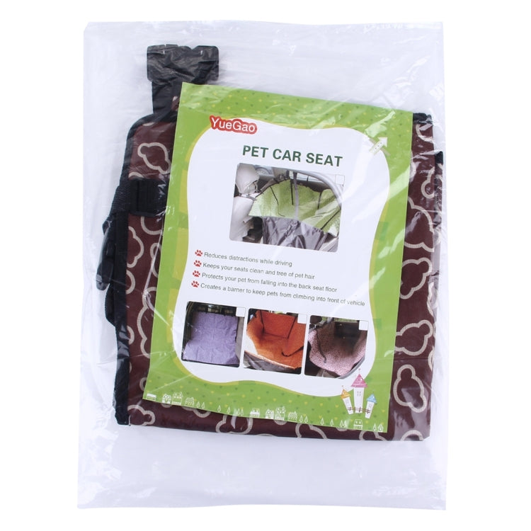 Nonslip พับรถที่นั่งด้านหน้าแบบปกสัตว์เลี้ยงแมวสุนัขเบาะเสื่อขนาด: 100 x 50 x 0.1 ซม., 100x50x0.1cm