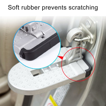 แผ่นรองเหยียบบันไดข้างประตูรถยนต์แบบมัลติฟังก์ชั่น, Pedals Pads (Silver)