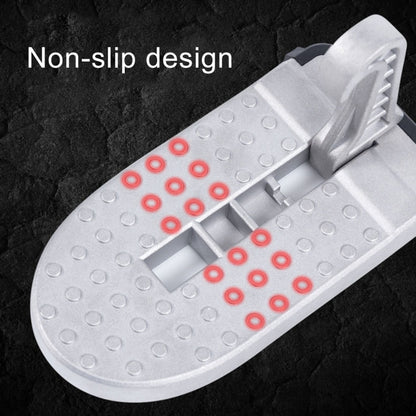แผ่นรองเหยียบบันไดข้างประตูรถยนต์แบบมัลติฟังก์ชั่น, Pedals Pads (Silver)