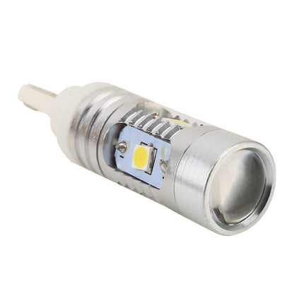 2 ชิ้น T10 / W5W / 168/194 DC12V / 4.5W / 6000K / 360LM 6LEDs SMD-3030 ไฟกวาดล้างรถยนต์พร้อมไฟเลนส์โปรเจคเตอร์, 6LEDs SMD-3030 , with Projector Lens Light