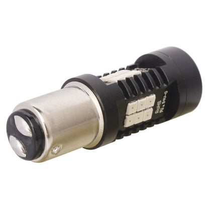 2 ชิ้น 10.5 วัตต์ 1157-2835-21smd สีแดง LED รถ ไฟเบรกไฟท้ายหลอดไฟ DC 12-24 โวลต์, 1157